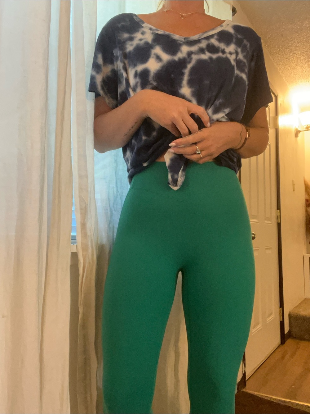 Alphalete Green High waist Leggings - Picture 2 of 5